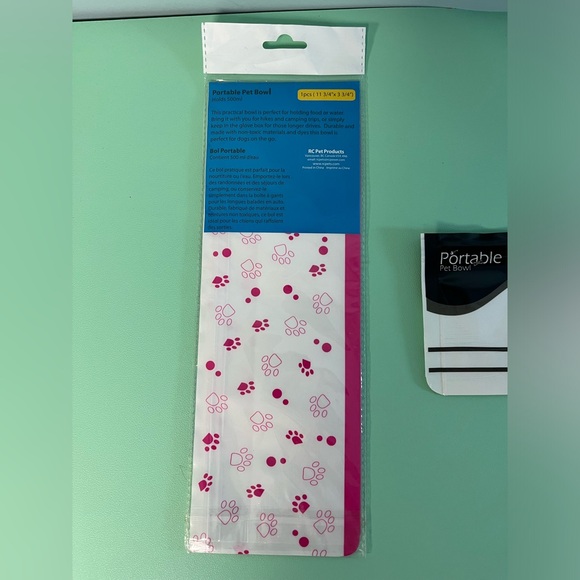 RC Pet Products Portable Reusable Bowls, water or food bowl,pet travel accessory - Picture 3 of 6